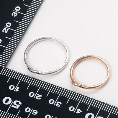 LOVERS&RING ピンクゴールド 婚約指輪 結婚指輪 エンゲージリング ペアリング ダイヤモンド ペア プレゼント ラバーズアンドリング 送料無料 2022の画像