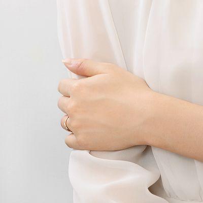 LOVERS&RING ピンクゴールド 婚約指輪 結婚指輪 エンゲージリング ペアリング ダイヤモンド ペア プレゼント ラバーズアンドリング 送料無料 2022の画像