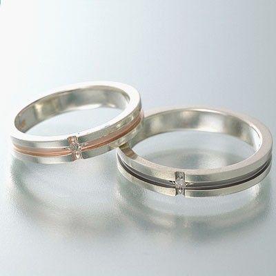 LOVERS SCENE シルバー 婚約指輪 結婚指輪 エンゲージリング ペア 