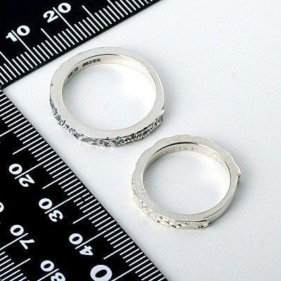 M'S COLLECTION（エムズコレクション） シルバー 婚約指輪 結婚指輪