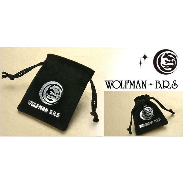 WOLFMAN B.R.S シルバー ネックレス 彼氏 ギフトラッピング ウルフマン 誕生日 メンズ  プレゼントの画像