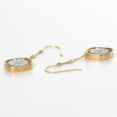 Victorina ゴールド ピアス ダイヤモンド 彼女 プレゼント Victorina 誕生日 レディース プレゼントの画像
