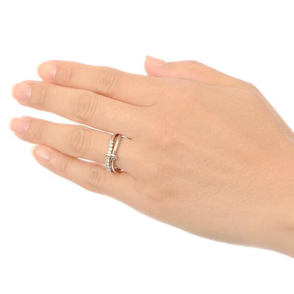 プラチナ リング 指輪 ダイヤモンド 彼女 誕生日 ギフトラッピング