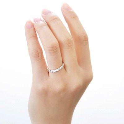 プラチナ マリッジリング 結婚指輪 リング 指輪 ダイヤモンド 彼女