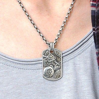 彫銀 シルバー ペンダントトップ 彼氏 メンズ プレゼント ホリギン 