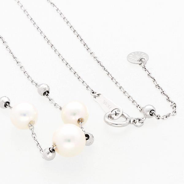 パールホワイトゴールドネックレス First Pearl for me レディース 彼女 女性 誕生日プレゼント ギフトの画像