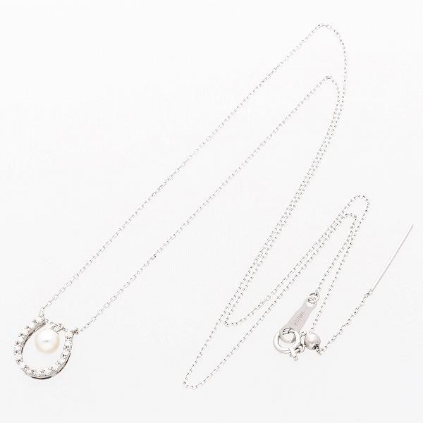 パールホワイトゴールドネックレス First Pearl for me レディース 彼女 女性 誕生日プレゼント ギフトの画像