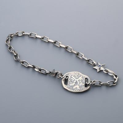 M's collection シルバー ブレスレット 彼氏 誕生日 ギフトラッピング