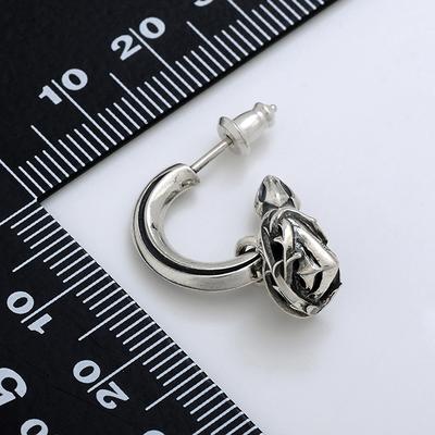 M's collection シルバー ピアス 片耳用 彼氏 誕生日 ギフトラッピング