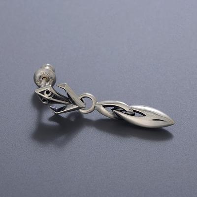 M's collection シルバー ピアス 片耳用 彼氏 誕生日 ギフトラッピング