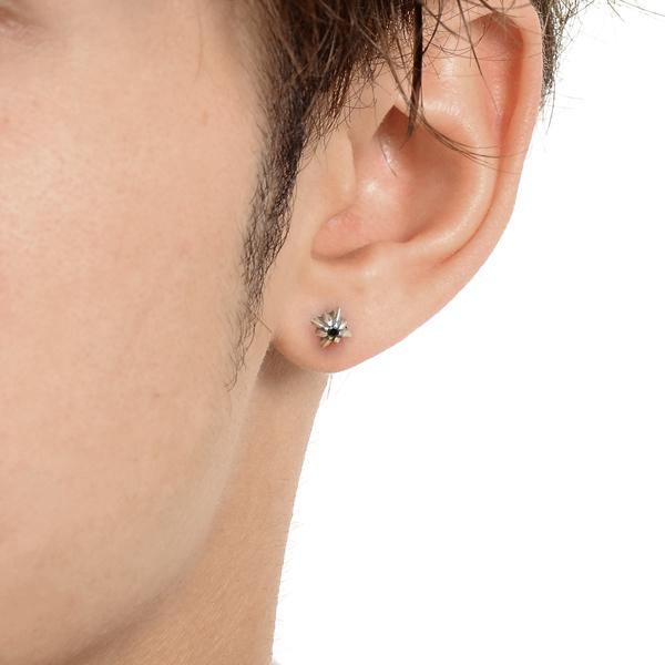 Ms collection シルバー 片耳用ピアス M's collection シルバー ピアス 片耳用 彼氏 誕生日 ギフトラッピング