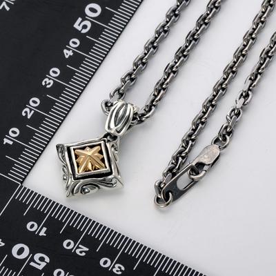 シルバーネックレス M's collection メンズ 彼氏 男性 誕生日プレゼント ギフトの画像