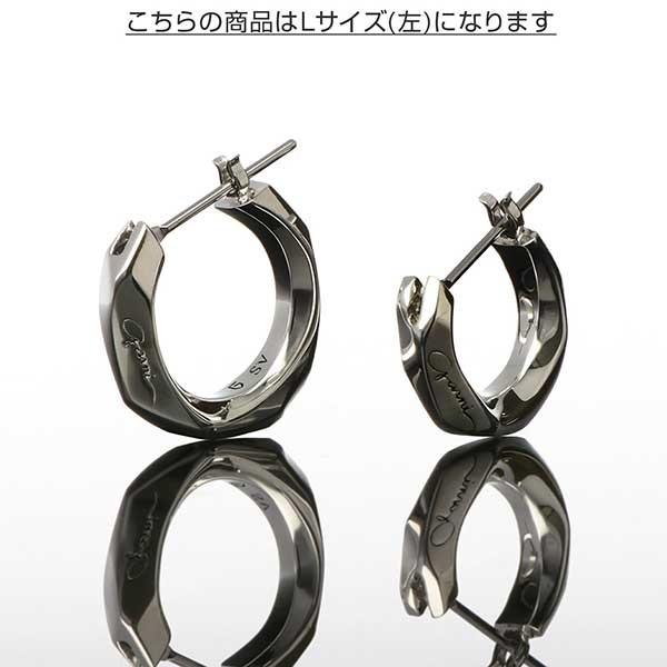 人気no 1 本体 シルバーフープピアス 左耳用 大 Garni メンズ 彼氏 男性 誕生日プレゼント ギフト 注目の Lespakigali Com