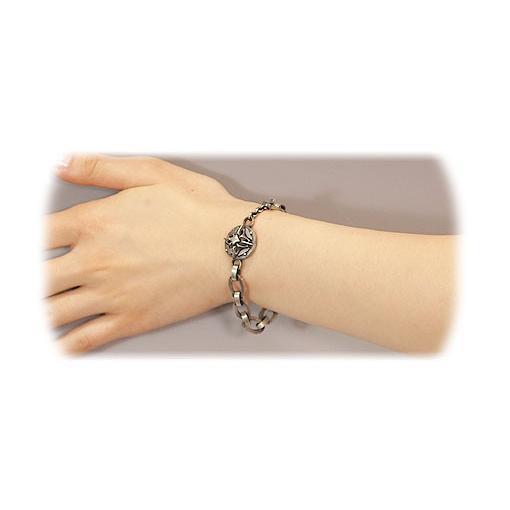 エムズコレクション シルバー925アーバントライバル無限ブレスレット