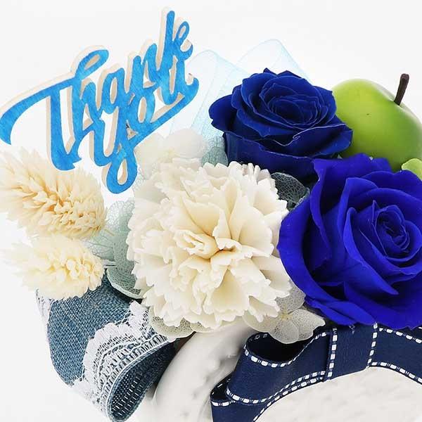 プリザーブドフラワー プレゼント ボックス 青いバラ お祝い おしゃれ 花瓶 Pf A 003 Bl ジェイウェルドットコム 通販 Yahoo ショッピング