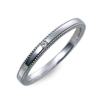 プラチナ リング 指輪 マリッジリング 結婚指輪 ダイヤモンド 彼氏 ギフトラッピング ウィスプ 誕生日 プレゼント