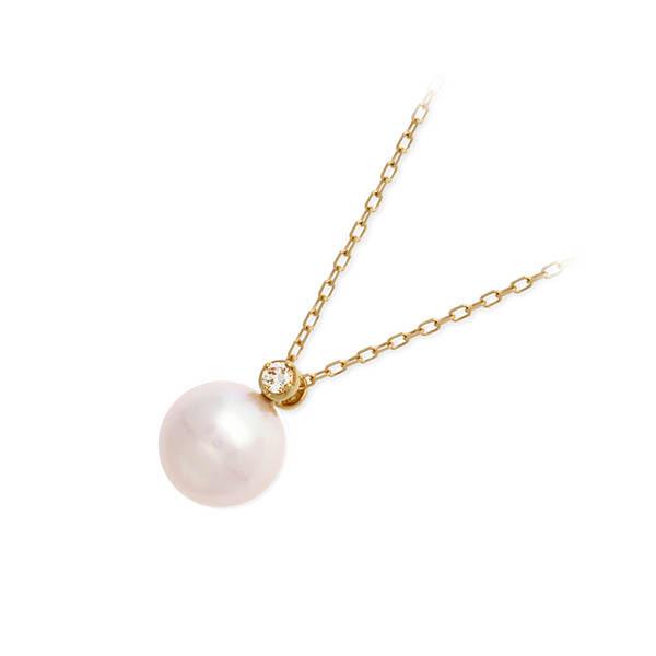 パールイエローゴールドネックレス PRIMA PEARL レディース 彼女 女性 誕生日 プレゼント