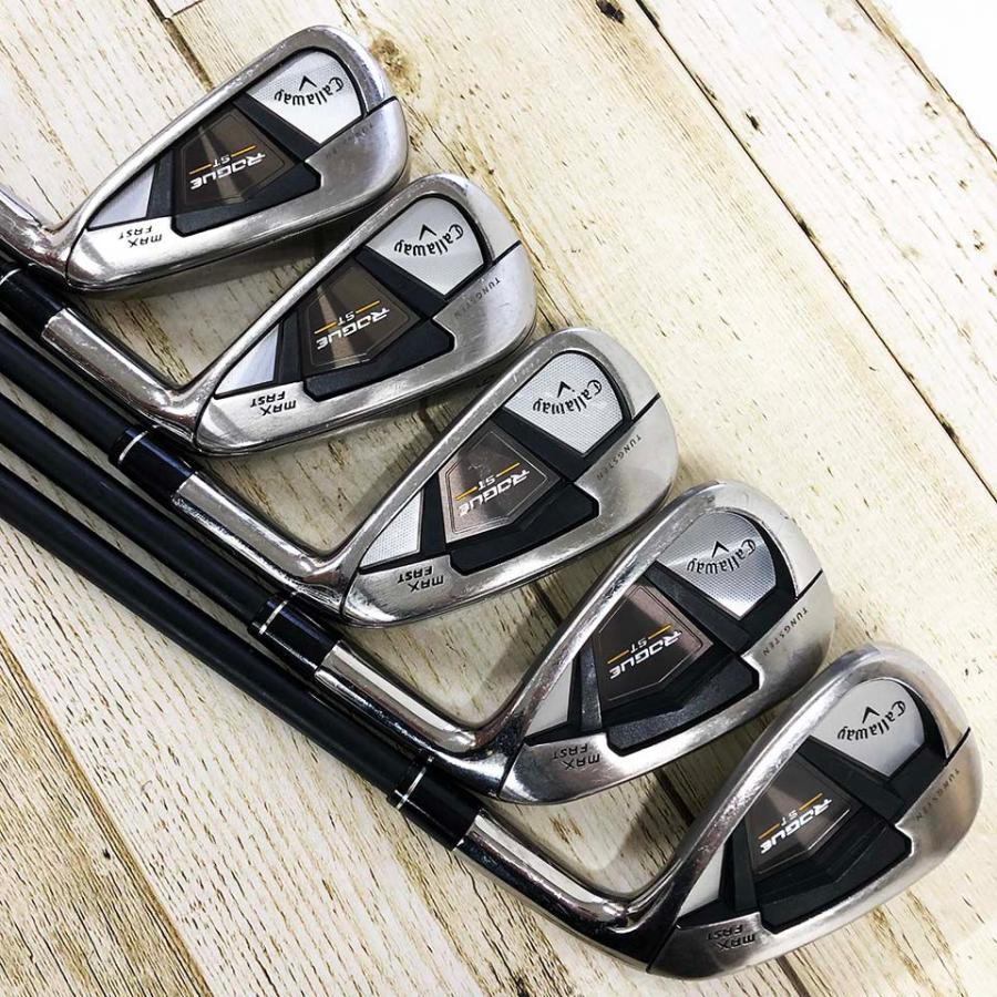 中古)キャロウェイ ROGUE ST MAX FAST アイアンセット 5-9PAGS 9本組 R 