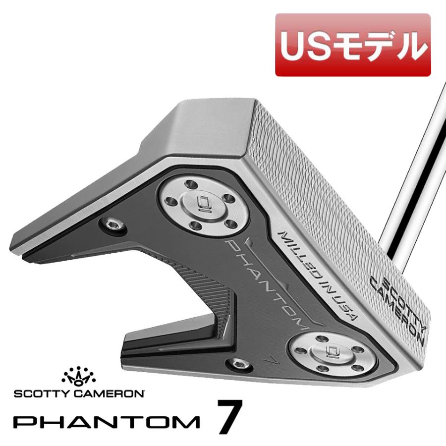 (USモデル) スコッティキャメロン ファントム7 ヘッドカバー付属 34インチ 右利き用 2024年モデル SCOTTY CAMERON PHANTOM7