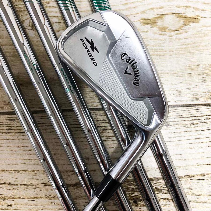 Callaway (中古)キャロウェイ X FORGED STAR 2021 アイアンセット 5-9P 