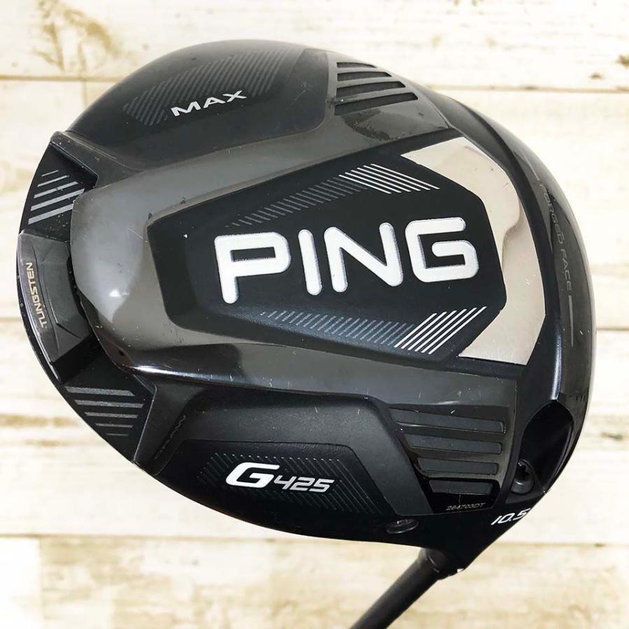 中古)ピン G425 MAX ドライバー 10.5° Rフレックス 45.75インチ ALTA J 