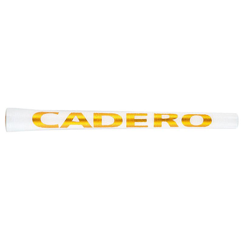 (日本正規品)カデロ ゴルフグリップ 2×2 ペンタゴン UT ホワイトゴールドバックラインなし M60 約48g CADERO｜jwings｜02