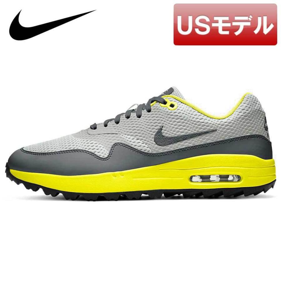 Usモデル ナイキ エアマックス1g ゴルフシューズ グレーイエロー 新品 Golf J Wings Yahoo 店 通販 Yahoo ショッピング