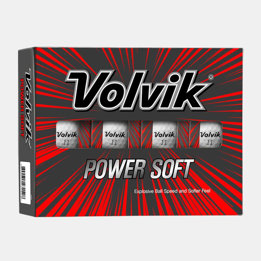 (USモデル)ボルビック ゴルフボール POWER SOFT ホワイトカラーボール 12球入り Volvik (新品)|jwings|02