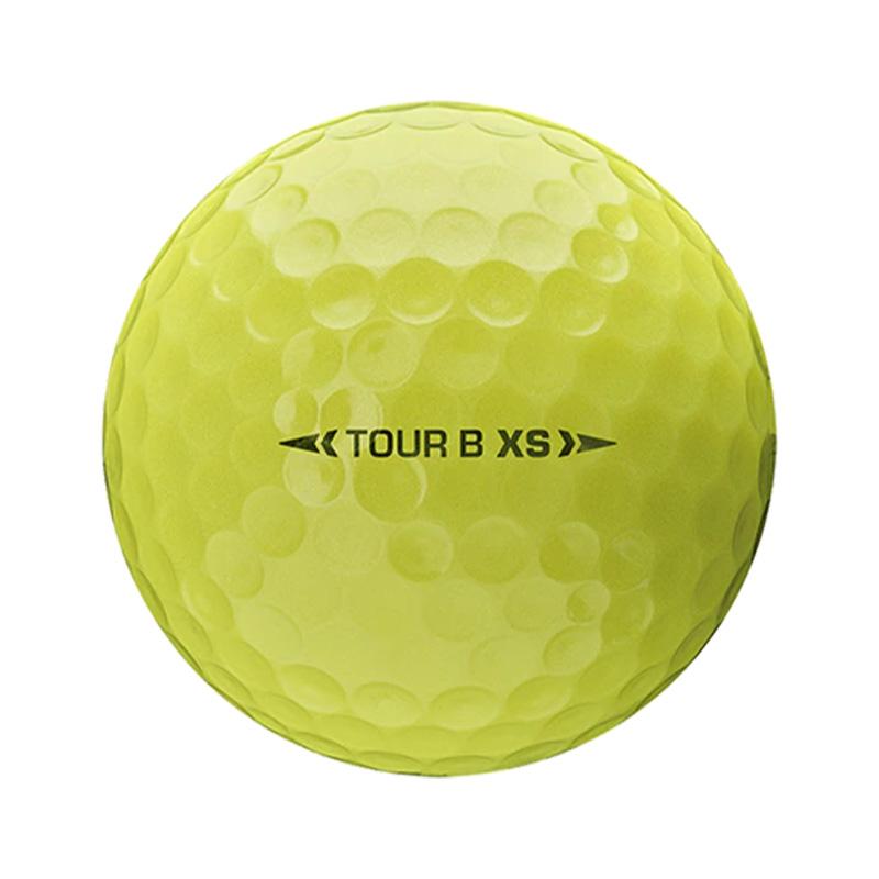USモデル)ブリヂストン TOUR B XS ゴルフボール 2022 イエロー 12球 