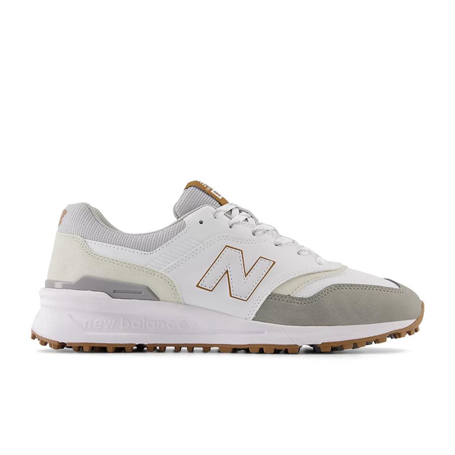 (USモデル)ニューバランス 997 スパイクレスシューズ ホワイトグレー 4E New Balance Golf MG997SWG｜jwings｜03