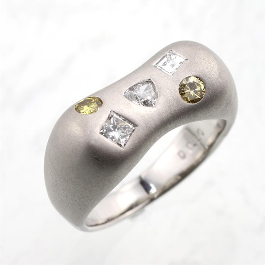 Pt900 ダイヤモンド0.50 リング指輪