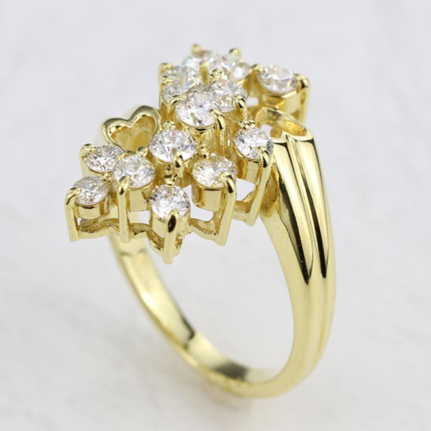 K18ダイヤモンド0.97ctリング 全国送料無料 diamond : ジュエリー小林