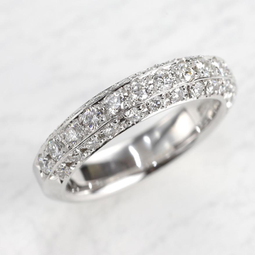 Pt900✨ダイヤ0.169ct✨シンプルダイヤリング✨10号✨中央宝石鑑別付✨ lpr-1459c.jpg