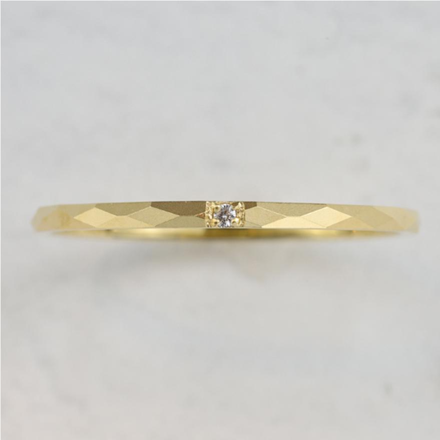 SOLD OUT】K18ダイヤモンド0.005ctリング 全国送料無料 diamond