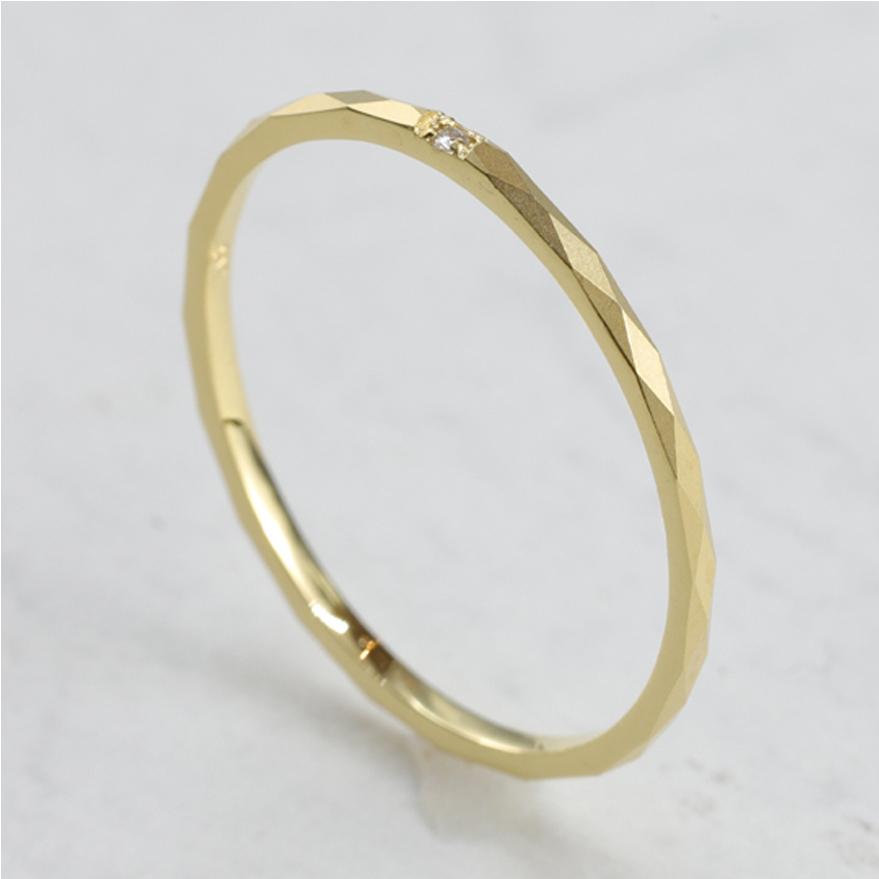 SOLD OUT】K18ダイヤモンド0.005ctリング 全国送料無料 diamond