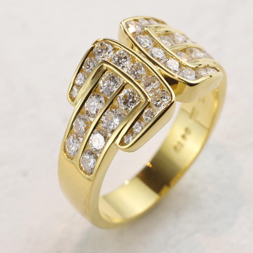 K18ダイヤモンド1.29ctリング diamond : ジュエリー小林 - 通販