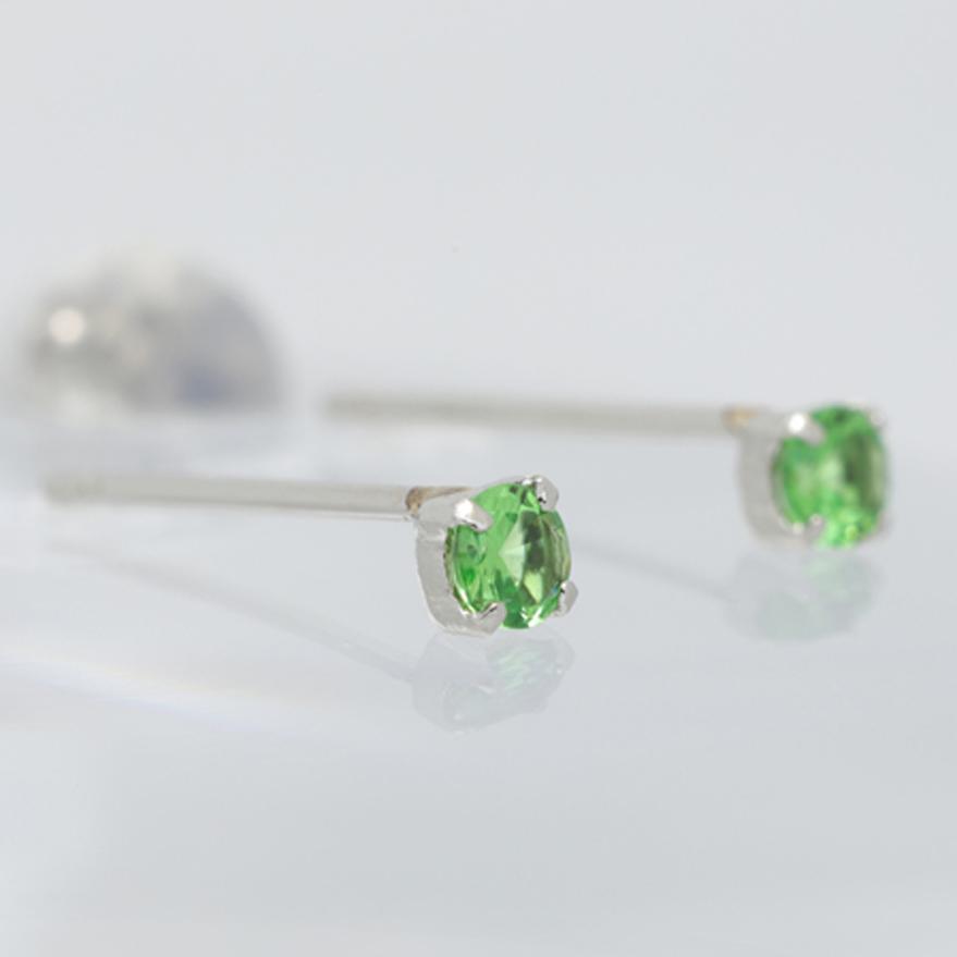 SOLD OUT】Pt900ツァボライトピアス : ジュエリー小林 - 通販 - Yahoo 