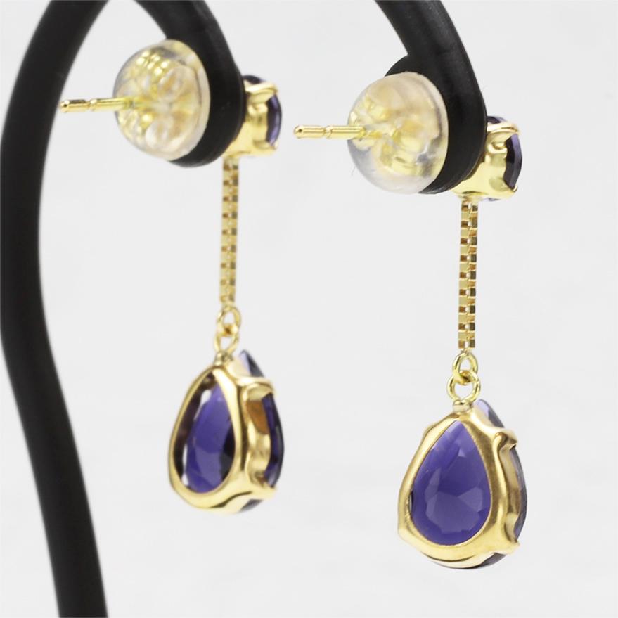 700 天然石　アイオライトシリカ　8㎜　ピアス　イヤリング 700 天然石 アイオライトシリカ 8㎜ ピアス イヤリング 星 イヤリング