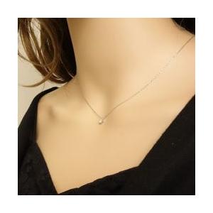 Jewelry i（ジュエリーアイ） ネックレス 一粒 ダイヤモンドネックレス 