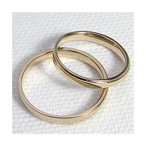 結婚指輪 ミル打ち シンプル マリッジリング イエローゴールドK18 ペアリング 18金 受注 :10072503-1:ジュエリーアイ