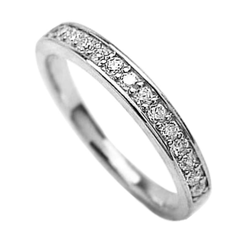 Jewelry i 指輪 レディース ピンキーリング エタニティリング プラチナ  