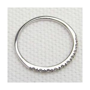 指輪 レディース ピンキーリング プラチナ エタニティリング ダイヤモンドリング プラチナリング Pt900 10石 0.10ct 注文製作 プレゼント ギフト 受注 爆買の画像