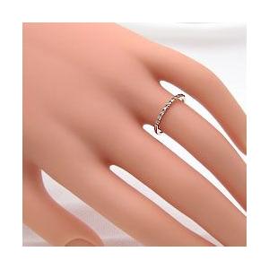 Jewelry i 指輪 レディース ピンキーリング エタニティリング 