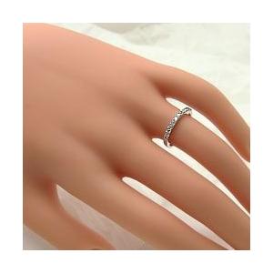 指輪 レディース ピンキーリング エタニティリング ダイヤモンドリング 10石 0.30ct ホワイトゴールドK18 指輪 注文製作 プレゼント ギフト 受注 爆買の画像