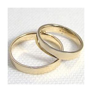 結婚指輪 クロス ダイヤモンド ペアリング イエローゴールドK10 マリッジリング カップル 安い 注文製作 プレゼント ギフト 受注 爆買の画像