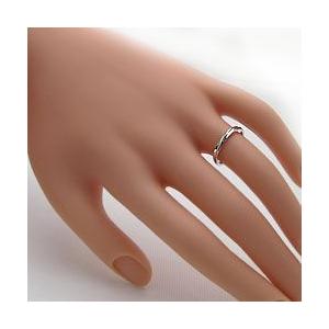 結婚指輪 ペアリング ホワイトゴールドK10 マリッジリング シンプル 10金 カップル 安い 注文製作 プレゼント ギフト 受注 爆買の画像