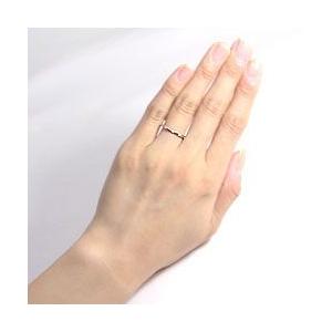 新作マット・カーペット 結婚指輪 スリーストーン ダイヤモンド マリッジリング トリロジー ピンクゴールドK18 ペアリング 18金 受注 【JSB1139965647】(40443円)