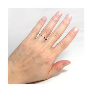 新作マット・カーペット 結婚指輪 スリーストーン ダイヤモンド マリッジリング トリロジー ピンクゴールドK18 ペアリング 18金 受注 【JSB1139965647】(40443円)