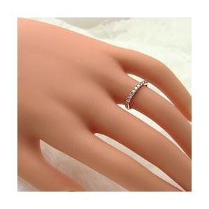 結婚指輪 エタニティリング ペアリング ダイヤモンド イエローゴールドK10 ホワイトゴールドK10 マリッジリング カップル 安い 注文製作 受注 爆買の画像