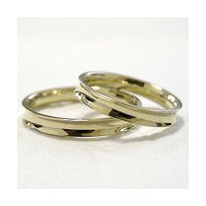 結婚指輪 ペアリング イエローゴールドK10 マリッジリング 2本セット カップル 安い 注文製作 プレゼント ギフト 受注 爆買の画像